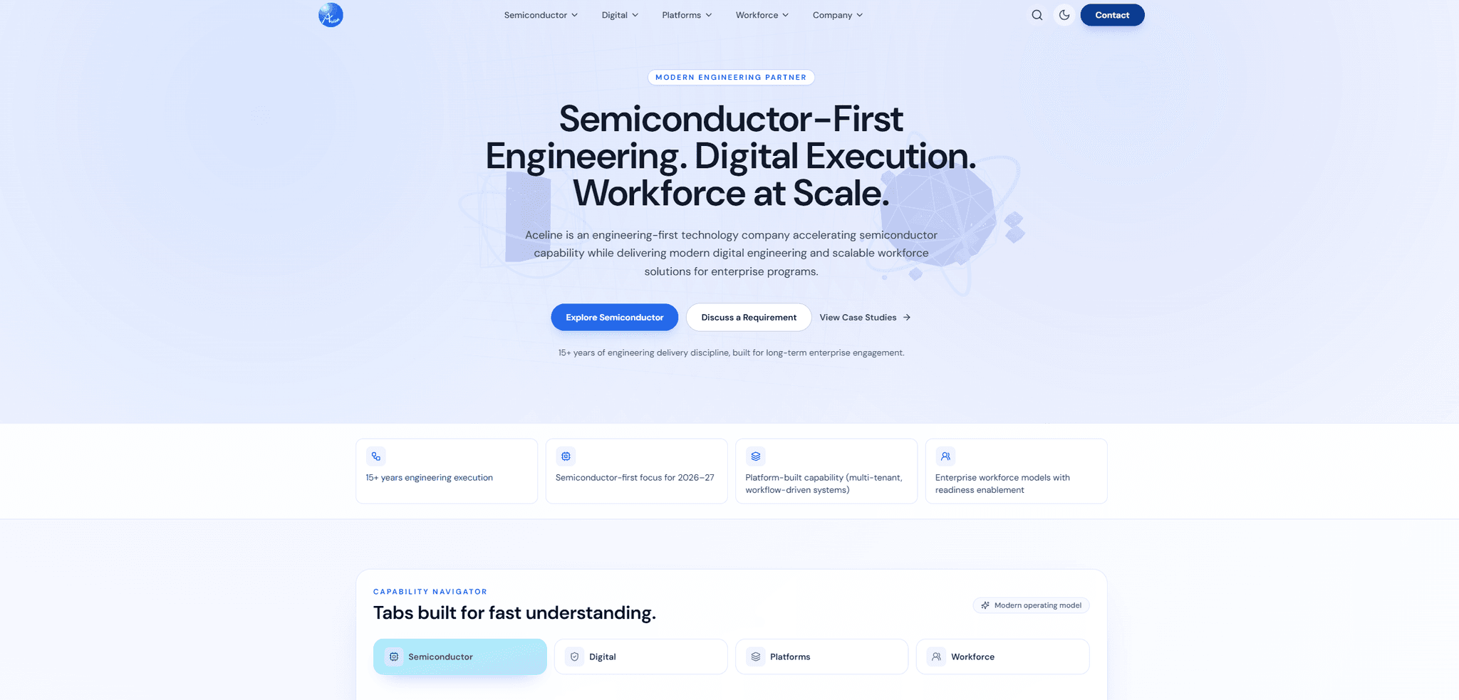 Aceline Tech Business Website