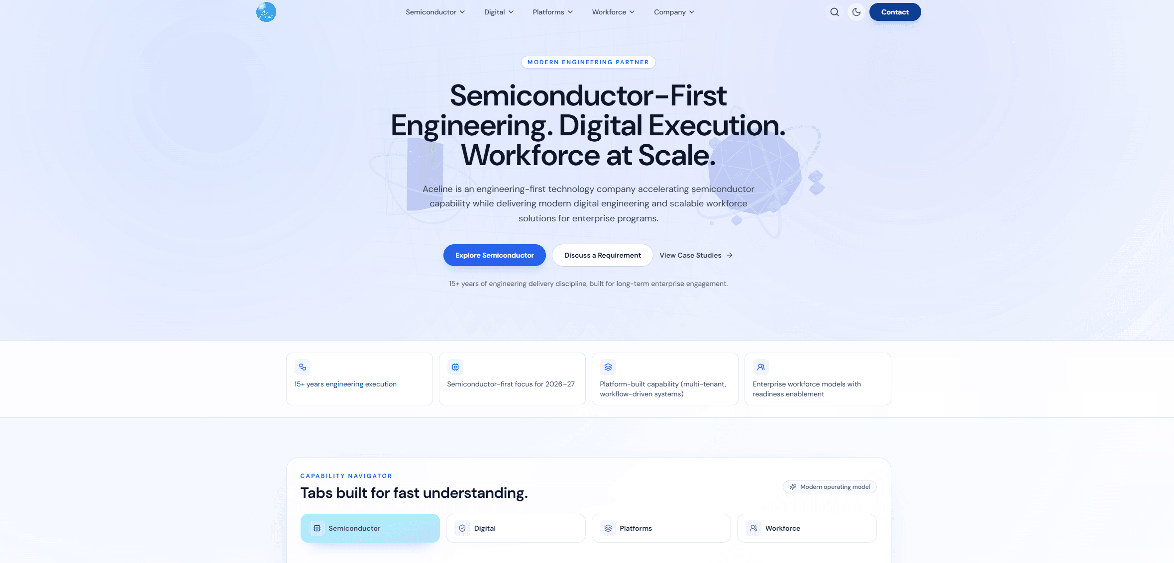 Aceline Tech Business Website